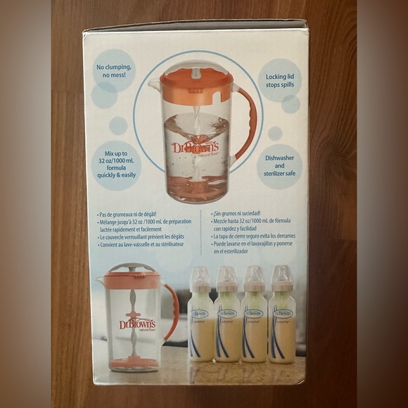 New in box Dr. Browns formula Mixing Pitcher 32oz - Picture 2 of 2